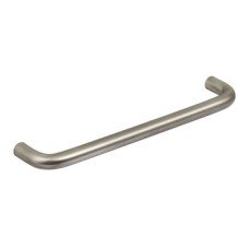 D Pull Handle Stainless Steel Ø 10 mm Fixing Centres 64-352 mm Mandalay Brushed fixing centres 128 mm