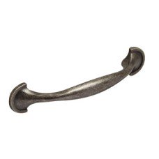 Bow Handle Zinc Alloy Fixing Centres 96 mm Norfolk Antique brass