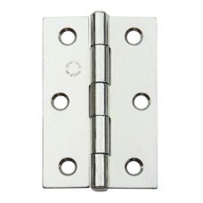 Butt Hinge 75 x 49 mm Steel Zinc plated