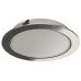 LED Downlight 12 V Ø 65 mm Rated IP20 Packed Set Loox LED 2047 Stainless steel coloured warm white 3000 K