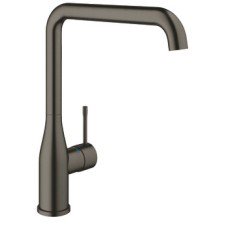Mixer Tap Single Lever Monobloc Grohe Essence Contemporary Brushed hard graphite Grohe model 30 269 AL0