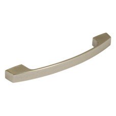 Bow Handle Aluminium Fixing Centres 128-160 mm Florence Brushed nickel fixing centres 128 mm