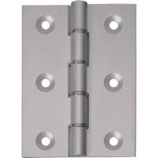 Butt Hinge Nylon Washered 75 x 50 mm Aluminium With stainless steel pin Max adjusted door weight 20 kg