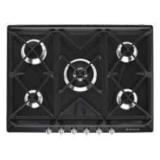 Hob Gas 5 Burners 690 mm Smeg Victoria SR975NGH - Black