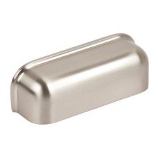 Cup Pull Handle Zinc Alloy FIxing Centres 64-128 mm Odessa Satin nickel fixing centres 64 mm