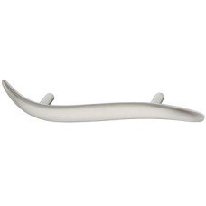 Bar Handle Zinc Alloy Length 177 mm Fixing Centres 96 mm Silas Polished chrome