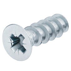 Varianta Screw with Countersunk Head PZ Steel Fully Threaded for Ø 3 mm Hole For roller guided drawer runners for drill holes with Ø 3 mm Length: 10.5 mm Orga-Box