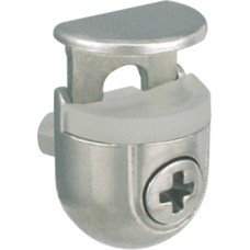 Shelf Support Plug in for Glass Shelves Peki Nickel plated