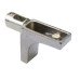 Shelf Support Plug in for Ø 5 mm Hole for Glass or Wooden Shelves K Line Shelf support Nickel