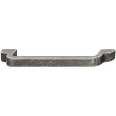 D Pull Handle Zinc Alloy Fixing Centres 128 mm Theodore Height 30 mm Antique tin finish