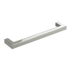 D Pull Handle Zinc Alloy Fixing Centres 128 mm Morgan Polished chrome