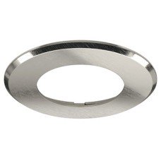 Bezel for Recess Mounting Loox LED 2025/2026 Round Stainless steel coloured