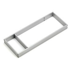 Drawer Insert Width 186 mm for Nova Pro Scala Grass Tavinea Sorto For cabinet width 300 mm and above silver