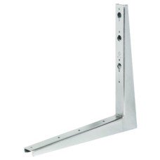 Fixed Bracket for Tables and Bench Seats Load Bearing Capacity 500 kg per pair Hegbo Steel Dimensions (AxBxC): 410 x 48 x 460 mm bright galvanized