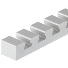 Crossbar for Ventilation Grilles Length 250 mm Can be cut to size Silver coloured E6\V1