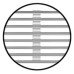 Ventilation Grille Louvre Type Ventilation Slots Surface Mounted Ventilation area 327.6 cm2 height 104 mm matt silver