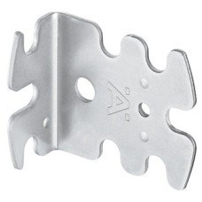 Universal Bracket Steel for System Varianta 32 Series-Drilled Holes Steel Bright galvanized