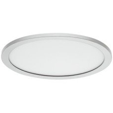LED Downlight 24 V Rated IP20 Ø 180 mm Loox LED 3023 Plastic Cool white 4000 K