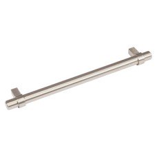Bar Handle Steel Bar With Zinc Alloy Feet Fixing Centres 128-384 mm Pimlico Stainless steel effect fixing centres 224 mm