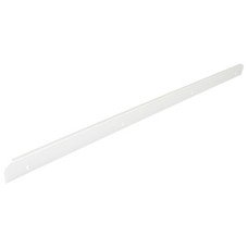 Worktop Trim Aluminium End Cap 640 x 38 mm. Etched aluminium