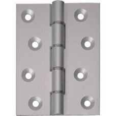 Butt Hinge Nylon Washered 100 x 75 mm Aluminium With stainless steel pin Max adjusted door weight 40 kg