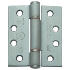 Butt Hinge 102 x 89 mm Grade 316 Stainless Steel Loadmaster ANSI hole pattern (template drilled) Square corners polished