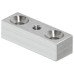 Sliding Track System End Stop Accuride 0116 Max. load bearing capacity 360 kg Aluminium finish