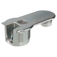 Connector Housing Plastic Rafix-20 With and without dowel with and without ridge with tightening element For wood thickness 19 mm dim. A 9.5 mm drilling depth X 14.2<sup>+0.2</sup> mm brown