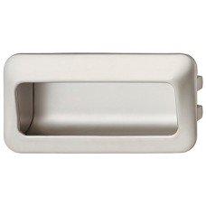 Inset Handle Zinc Alloy Fixing Centres 96 mm Avebury Matt nickel length 110 mm