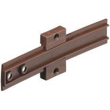 Connecting Fitting for Appliance Doors Plastic Brown