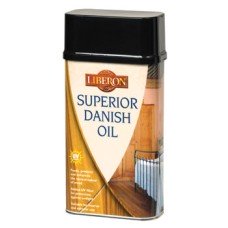 Superior Danish Oil with UV Filters Size 250 ml - 5 Litre for Wood Care Liberon Size 1 litre