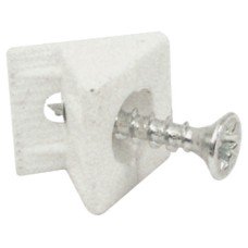 Rear Panel Connector Plastic Screw Fixing Häfele Ixconnect White