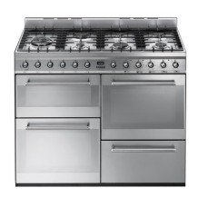 Cooker Dual Fuel 1100 mm Smeg Symphony SYD4110-1 -  Stainless steel
