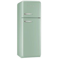 Fridge-Freezer Freestanding Total Capacity 298 Litres Smeg 50’s Style FAB30RPG5UK - Pastel green right hand hinge