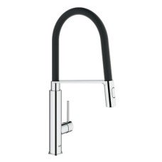Tap Single Lever Mixer Pull Out Spray Grohe Concetto Professional Brushed super steel Grohe model 31 491 DC0 Tap Single Lever Mixer Pull Out Spray Grohe Concetto Professional Brushed super steel Grohe model 31 491 DC0