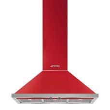 Chimney Hood 900 mm Smeg Portofino KPF9RD - Red