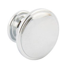 Knob Zinc Alloy Ø 38 mm Henrietta Polished chrome finish