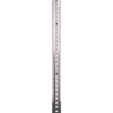 Raised Bookcase Strip Surface Fixing for Commercial Bookcases and Shelving Bright zinc plated