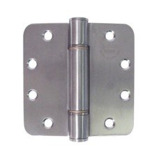 Butt Hinge 114 x 114 mm Grade 316 Stainless Steel Loadmaster ANSI hole pattern (template drilled) Square corners satin