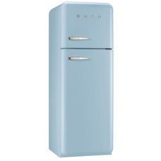 Fridge-Freezer Freestanding Total Capacity 298 Litres Smeg 50’s Style FAB30RPB5UK - Pastel blue right hand hinge