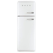 Fridge-Freezer Freestanding Total Capacity 298 Litres Smeg 50’s Style FAB30LWH5UK - White left hand hinge