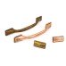 Knob Zinc Alloy Ø 41 mm Shapes Antique brass finish
