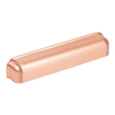 Cup Pull Handle Zinc Alloy FIxing Centres 64-128 mm Odessa Brushed copper fixing centres 128 mm