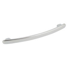 Bow Handle Zinc Alloy Fixing Centres 64-288 mm Hudson Polished chrome fixing centres 224 mm