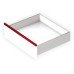 Drawer Set 121 mm High with Dynapro Tipmatic Runners Vionaro Length 350 mm graphite