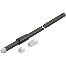 Round Rail Set for Matrix Box P Drawer System For gallery railing system For drawer length 500 mm anthracite