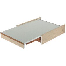 Pull Out Table Rapid Self Supporting Load bearing capacity 100 kg For cabinet width 600 mm cream/brown flecked