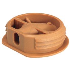 Recessed Connecting Fitting Plastic Beige