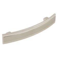 Bow Handle Zinc Alloy Fixing Centres 96 mm Daria Polished chrome/stainless steel effect