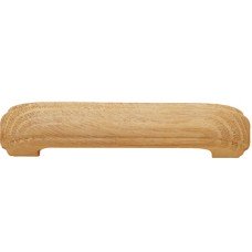 D Pull Handle Oak Fixing Centres 96 mm Adda Unfinished